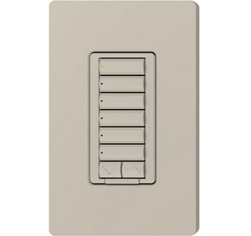 Lutron RRD-W6BRL Series RadioRA® 2 Maestro® 0.5 Amp Designer Keypad Dimmer On/Off Operation Mode 120 VAC