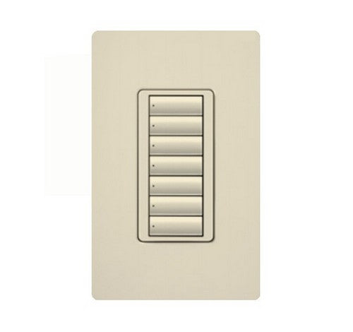 Lutron RRD-W7B Series RadioRA® 2 Maestro® 7-Button Wall-mounted Keypad Turquoise 120 VAC