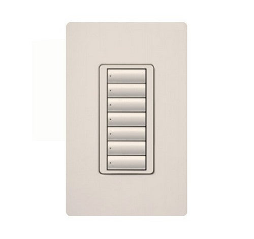 Lutron RRD-W7B Series RadioRA® 2 Maestro® 7-Button Wall-mounted Keypad Turquoise 120 VAC