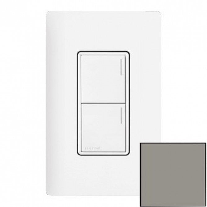 Lutron RRST-W2B-CS Lutron RadioRA 3 Sunnata Keypad - 2 Button - Cobblestone Finish