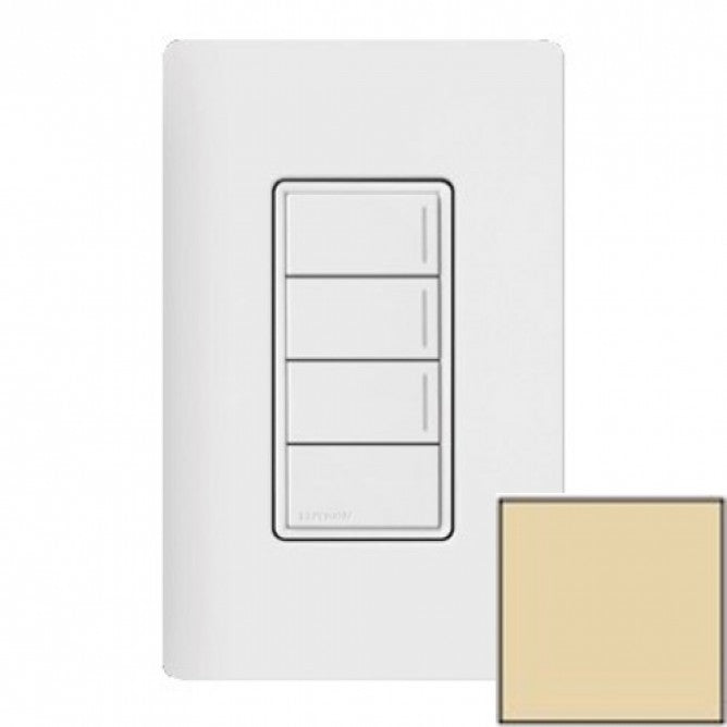 Lutron RRST-W3RL-IV Lutron RadioRA 3 Sunnata Keypad - 3 Button w/ Raise-Lower - Ivory Finish
