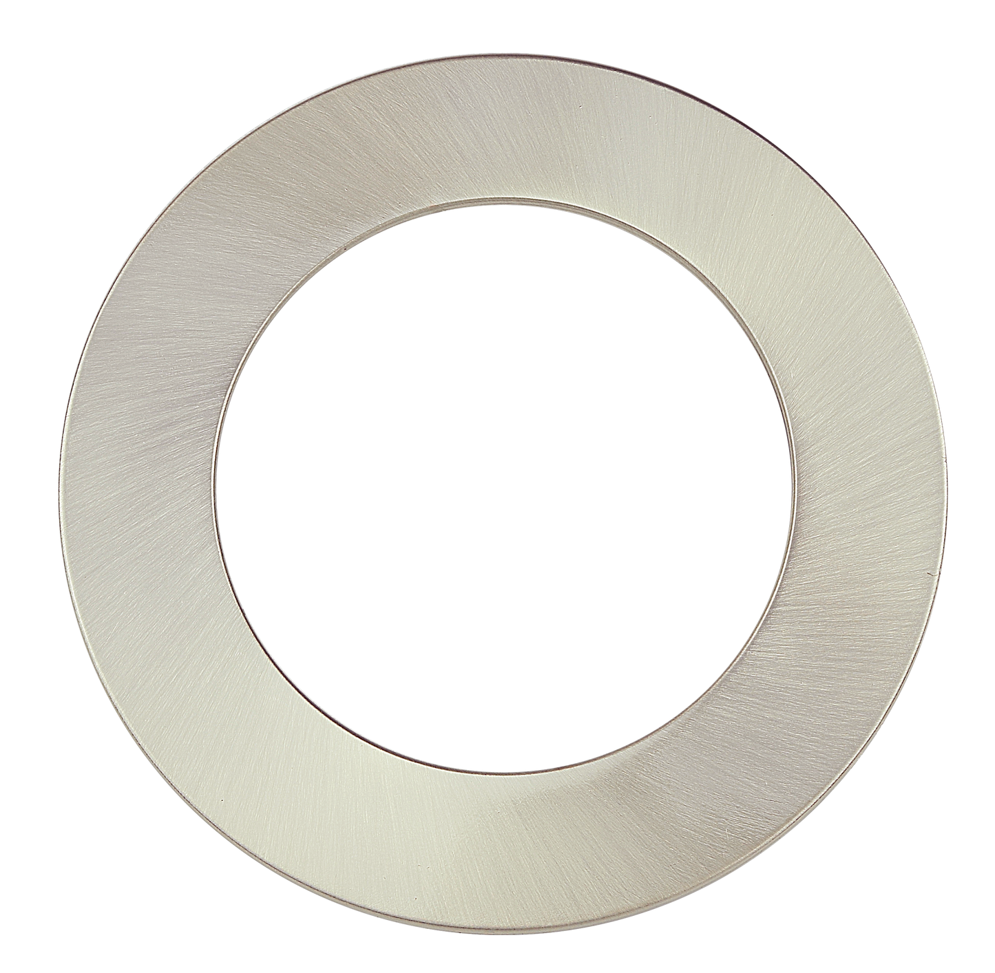 Westgate RSL4-TRM-BN LED 4 Inch Ultra Slim Round Recessed Light Clip on Trim Brushed Nickel Finish