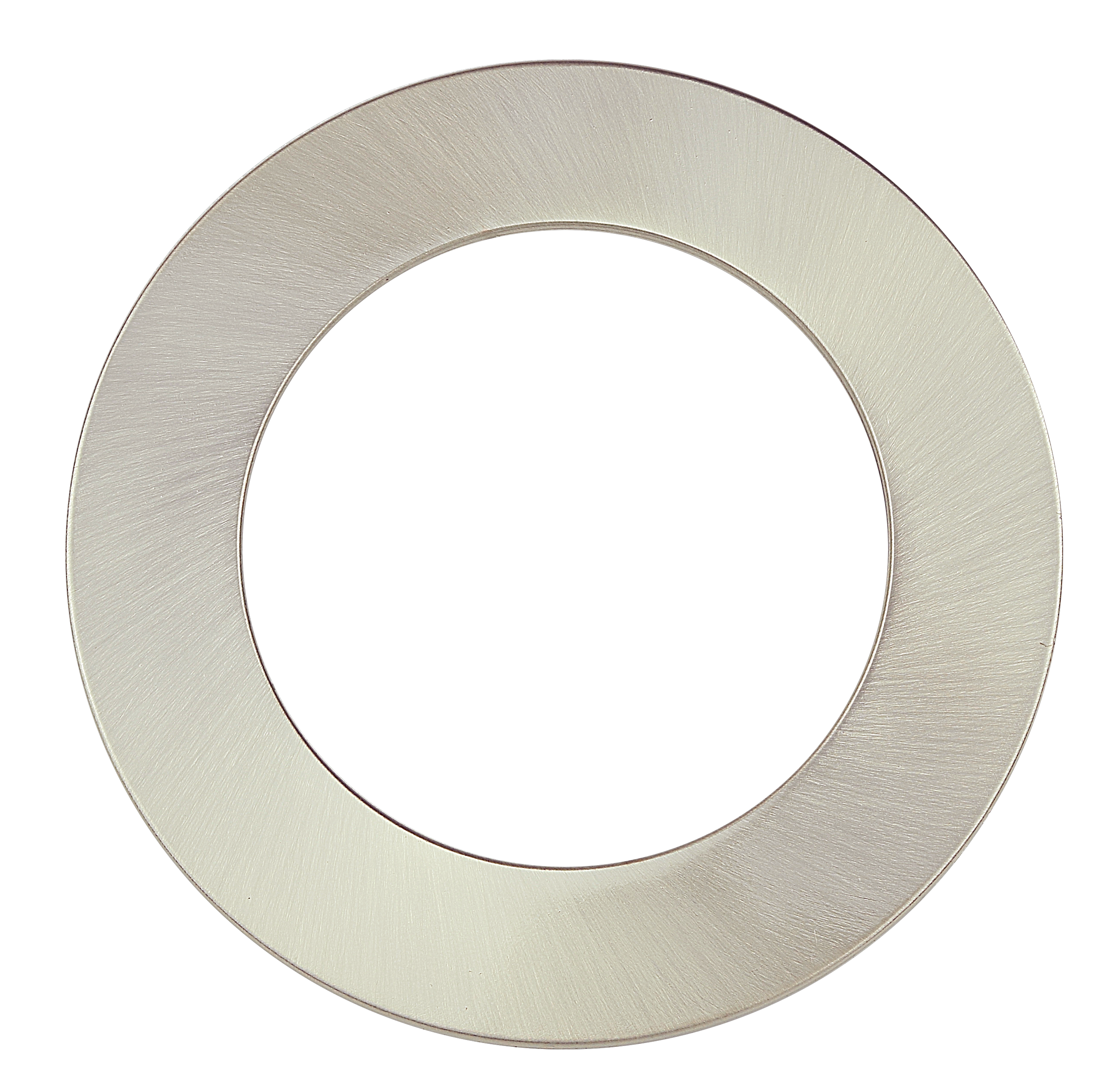 Westgate RSL4-TRM-BN LED 4 Inch Ultra Slim Round Recessed Light Clip on Trim Brushed Nickel Finish