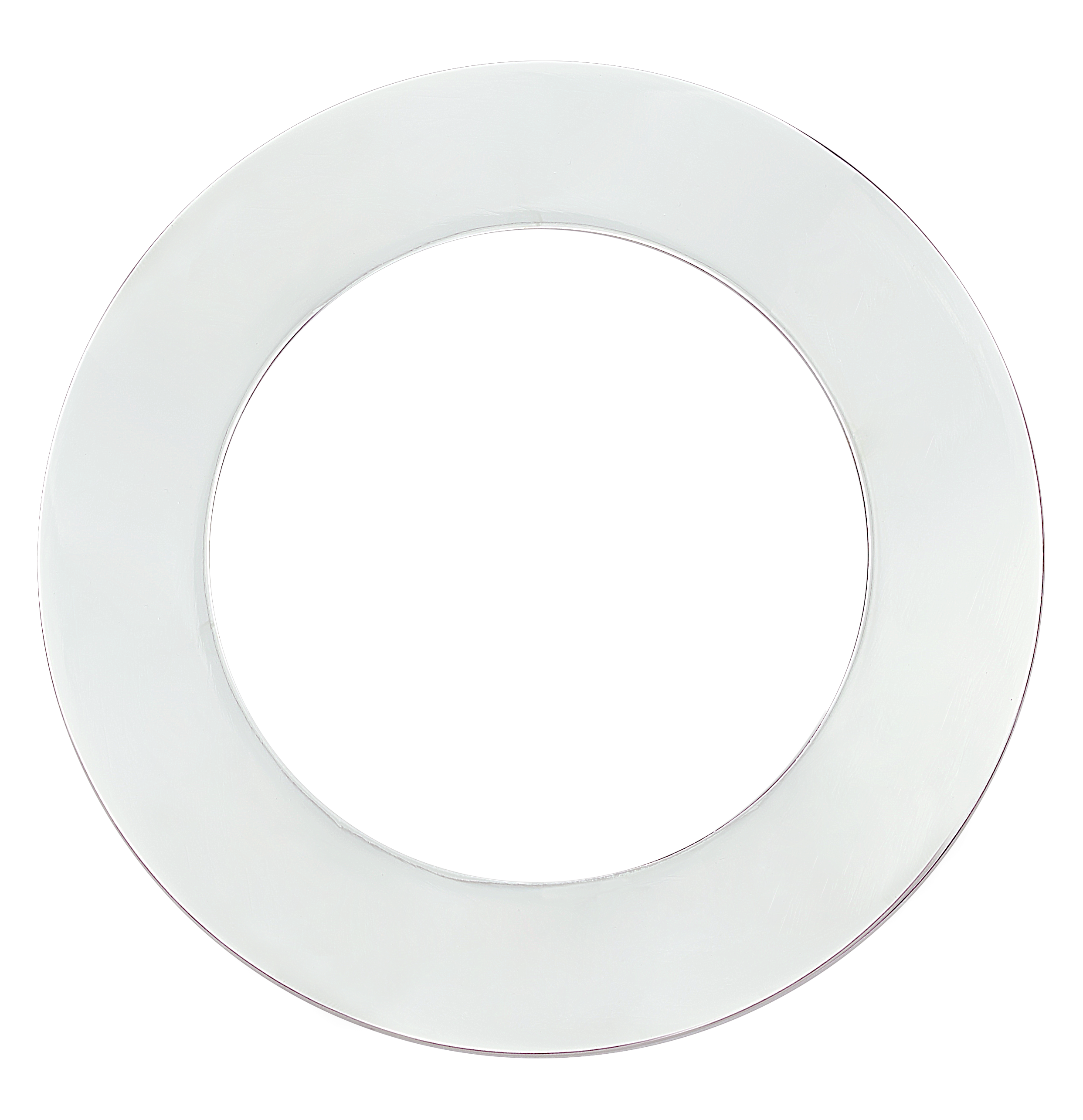 Westgate RSL4-TRM-CH LED 4 Inch Ultra Slim Round Recessed Light Clip on Trim Chrome Finish