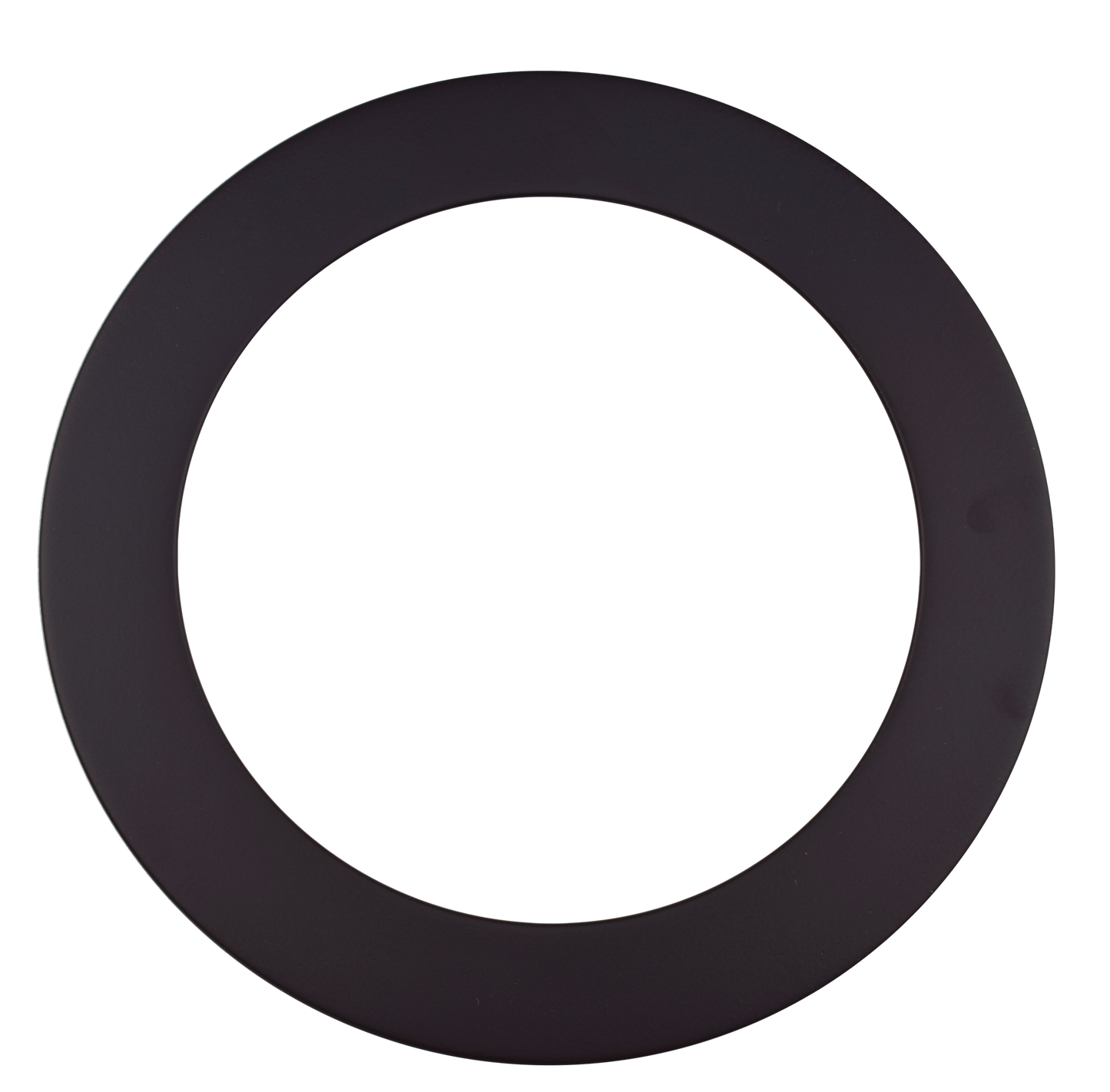 Westgate RSL6-TRM-BK LED 6 Inch Ultra Slim Round Recessed Light Clip on Trim Black Finish