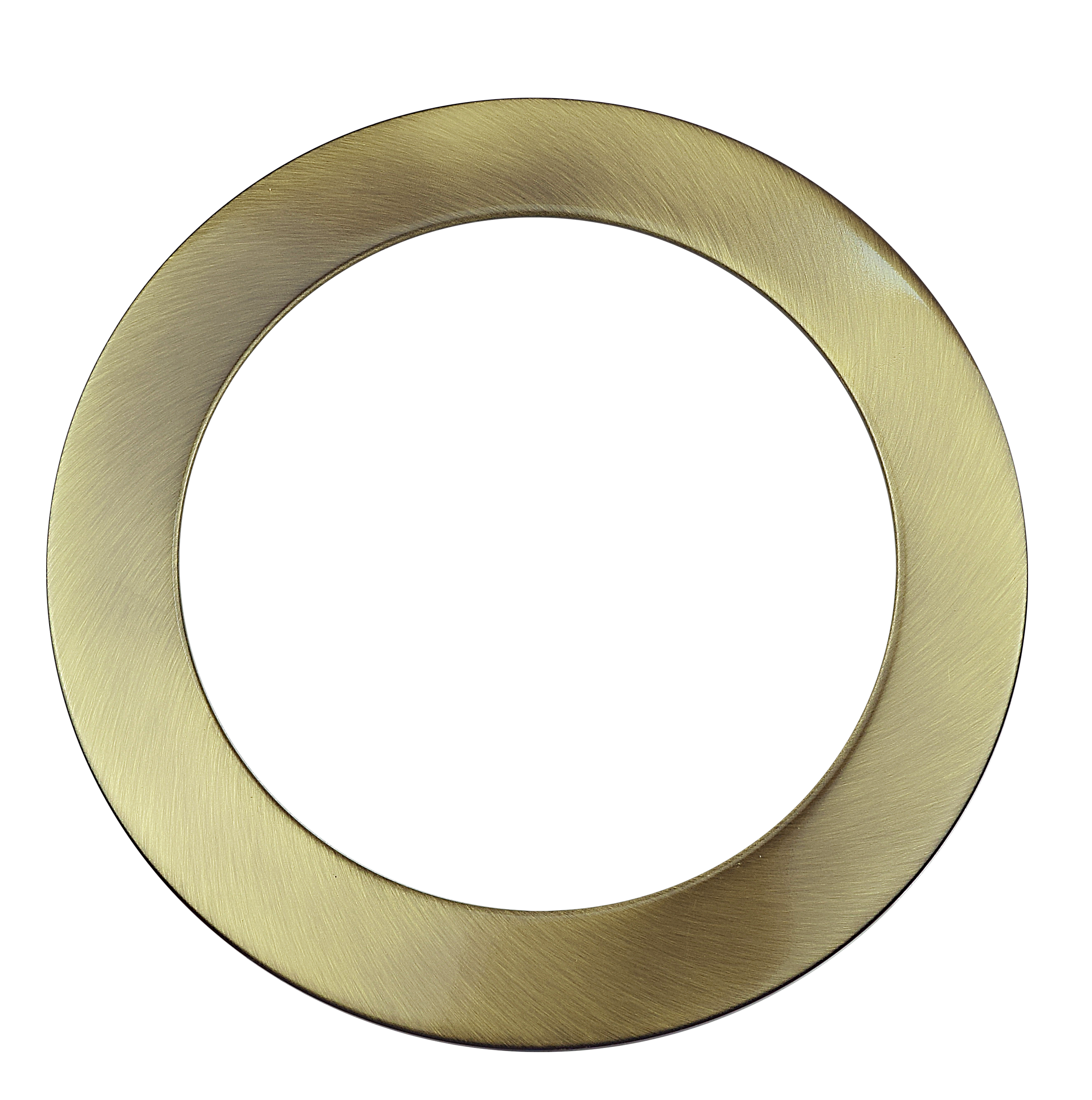 Westgate RSL6-TRM-BZ LED 6 Inch Ultra Slim Round Recessed Light Clip on Trim Bronze Finish