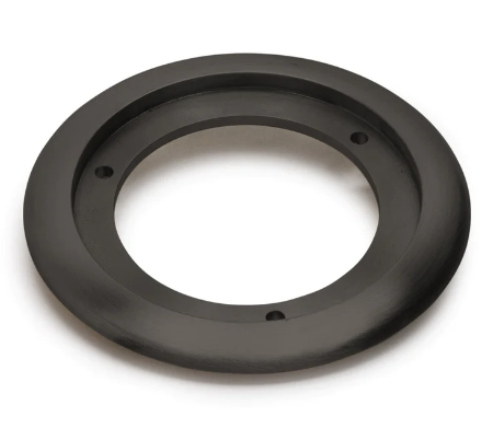 Lew Electric SCF-1-DB 5.25" Round Carpet Flange For Floor Boxes, Drak Bronze Finish