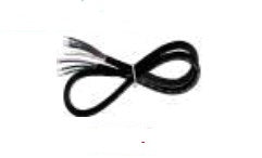 Westgate SCL-6FT-SJTW18/5-BK 6 Foot Cord SJTW 18 AWG 5-Conductor Black