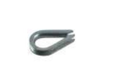 Westgate Lighting SCL-WRTH-14 1/4in Galvanized Wire Rope Thimble