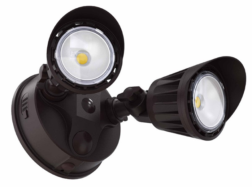 Westgate Lighting SL-20W-MCT-BZ-D LED 20W Dimmable Flood Security Light 120V AC Dark Bronze Finish