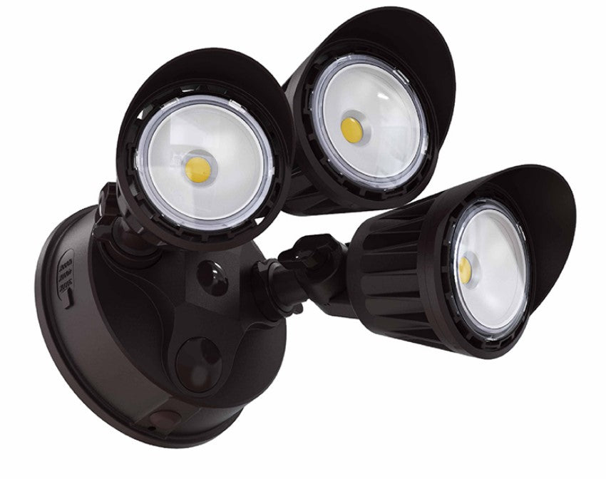 Westgate Lighting SL-30W-MCT-BZ-D LED 30W Dimmable Flood Security Lights 120V AC Dark Bronze Finish