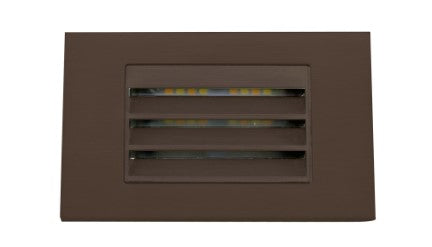 Westgate SLE-LH-12V-MCT-ORB Model-LH LED Integrated Step Light Horizontal Louver, Multi-Color Temperature, Wattage 5w, Oil Rubbed Bronze Finish