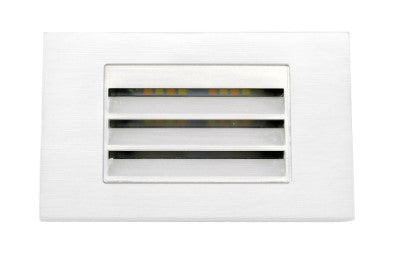 Westgate SLE-LH-12V-MCT-WH Model-LH LED Integrated Step Light Horizontal Louver, Multi-Color Temperature, Wattage 5w, White Finish
