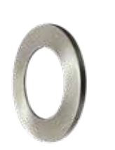 EnvisionLED SLPNL-TRIM-3R-BNI 3 Inches Round Brushed Nickel Trim