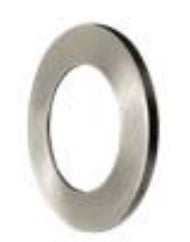 EnvisionLED SLPNL-TRIM-6R-BNI 6 Inches Round Brushed Nickel Trim