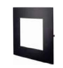 EnvisionLED SLPNL-TRIM-4SQ-BLK 4 Inches Square Black Trim