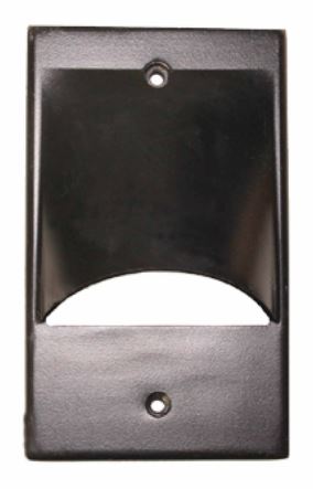 Westgate SLT-S-ORB LED Step Light Face Plate Precision Cast Aluminum Scoop Oil Rubbed Bronze Finish