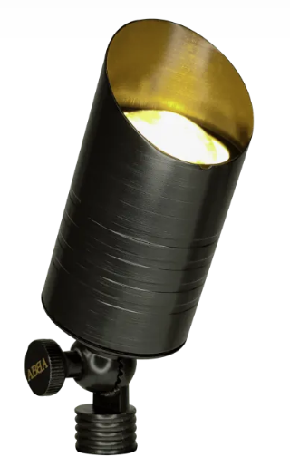 ABBA Lighting USA SPB09-DB Adjustable LED Heavy Duty Cast Brass Spot Light - Finish: Dark Bronze