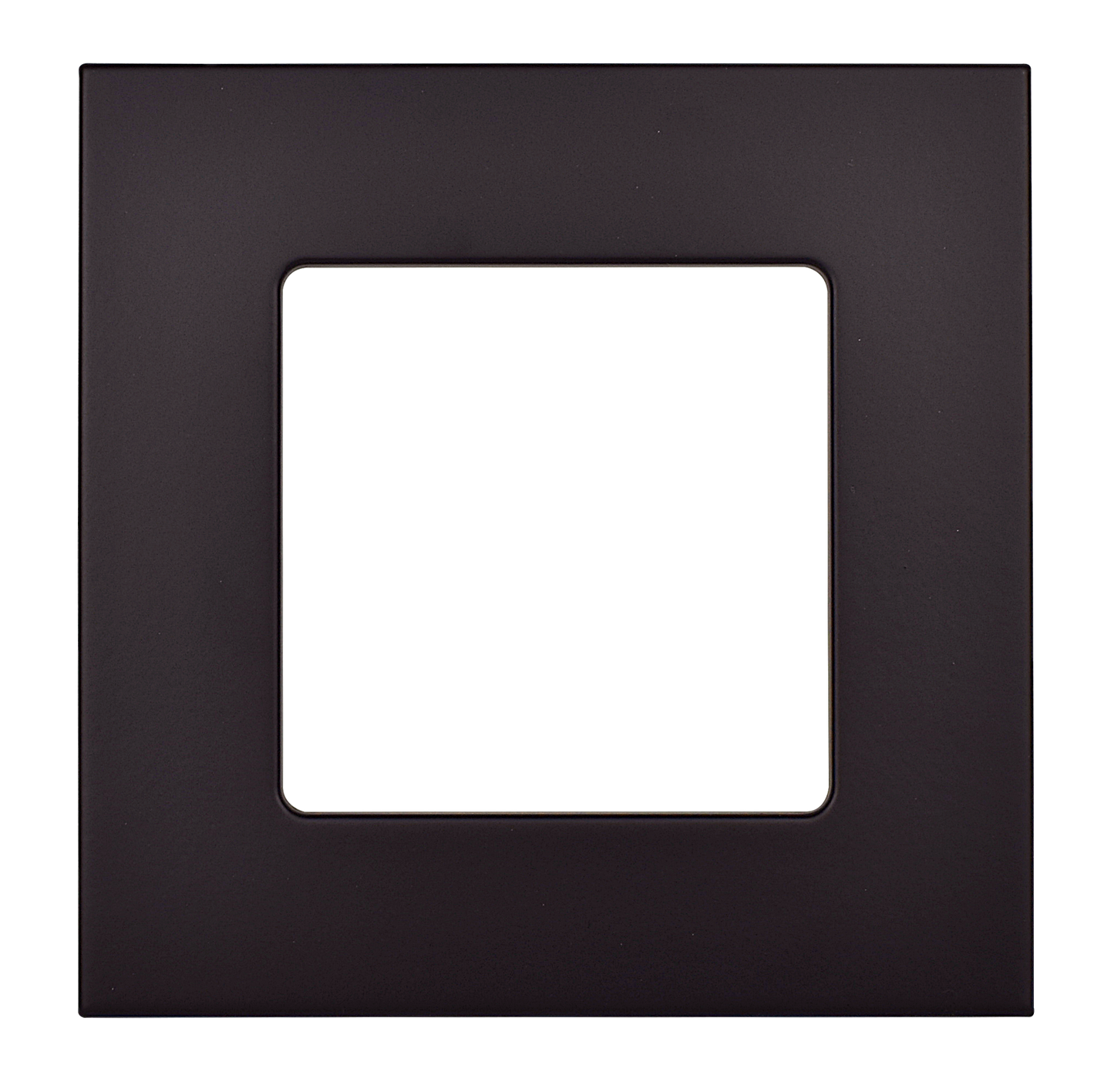 Westgate SSL4-TRM-BK LED 4 Inch Ultra Slim Square Recessed Light Clip on Trim Black Finish