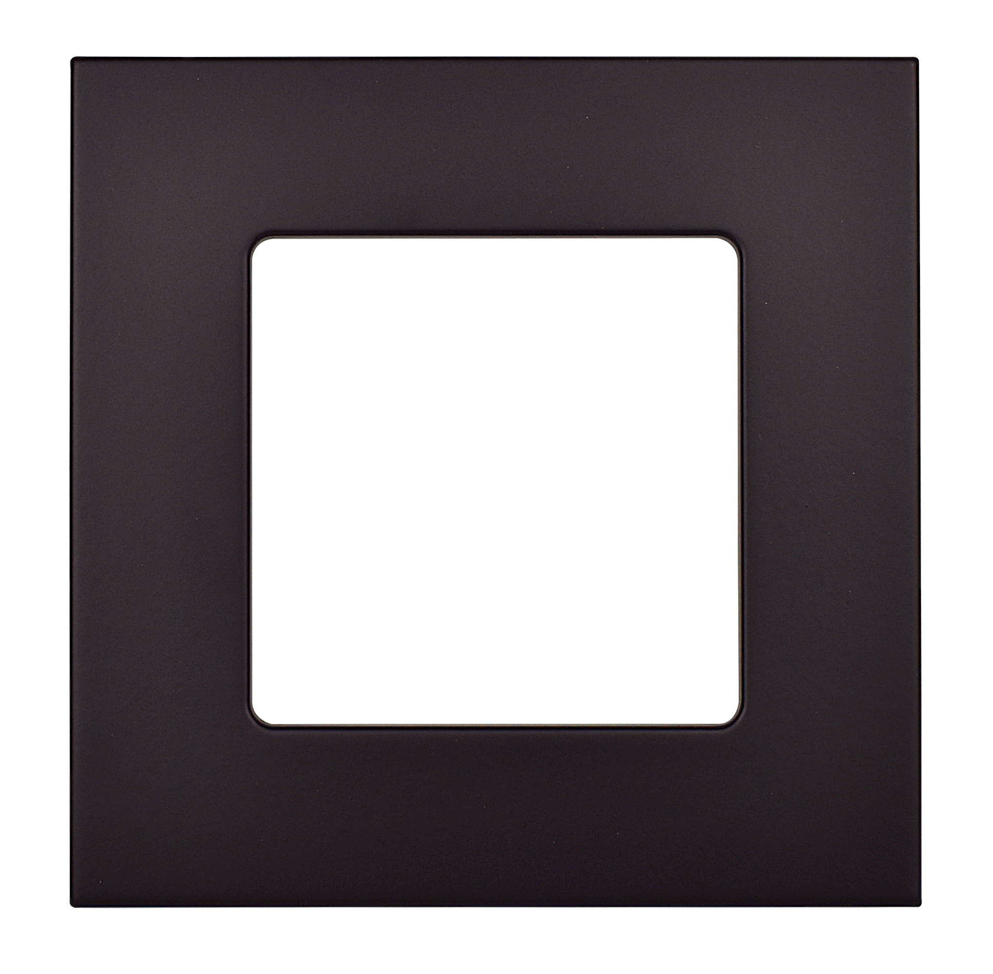 Westgate SSL4-TRM-BK LED 4 Inch Ultra Slim Square Recessed Light Clip on Trim Black Finish