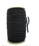 Knitted Elastic 1/4" Wide 288 Yard Roll Black