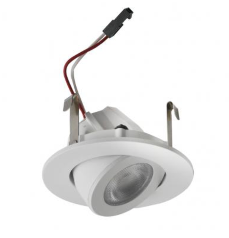 ELCO Lighting E218C1830W 2" Round LED High-Lumen Adjustable Light Engine 3000K, 1100lm