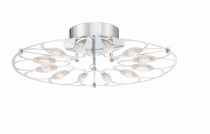 Eurofase Lighting 34066-010 LED Rotolo Sconce Wall Light Small Chrome Finish