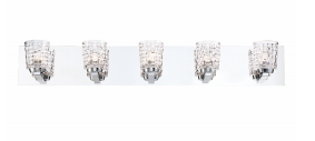 Eurofase Lighting 35649-014 LED Banbury 34 inch Vanity Wall Light Chrome Finish