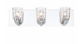 Eurofase Lighting 35647-010 LED Banbury 20 inch Vanity Wall Light Chrome Finish