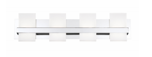 Eurofase Lighting 35656-012 LED Cambridge 29 inch Vanity Wall Light Chrome Finish