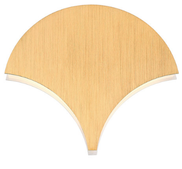 Eurofase Lighting 35708-032 LED Carlaw 12 inch Sconce Wall Light Gold Finish