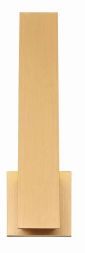 Eurofase Lighting 35703-044 LED Annette 5 inch Sconce Wall Light Gold Finish