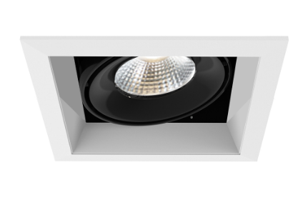 Eurofase Lighting TE131LED-30-2-02 LED 26W Square Multiple Recessed Light White/Black Finish
