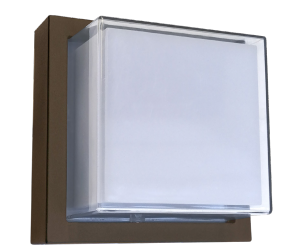 Westgate LRS-G-MCT-C90-MGBR LED Manufacturing Outdoor IP65 Double Lens 12W 120V 650Lm 90 CRI Select 3000K/4000K/5000K Marine Grade Bronze Finish