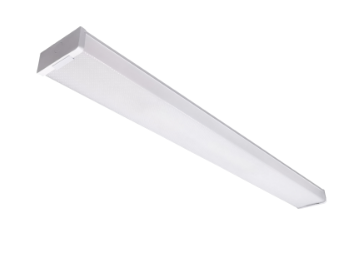 4FT LED 40W Wraparound Fixture With Emergency Backup & Motion Sensor Selectable CCT (35K/40K/50K