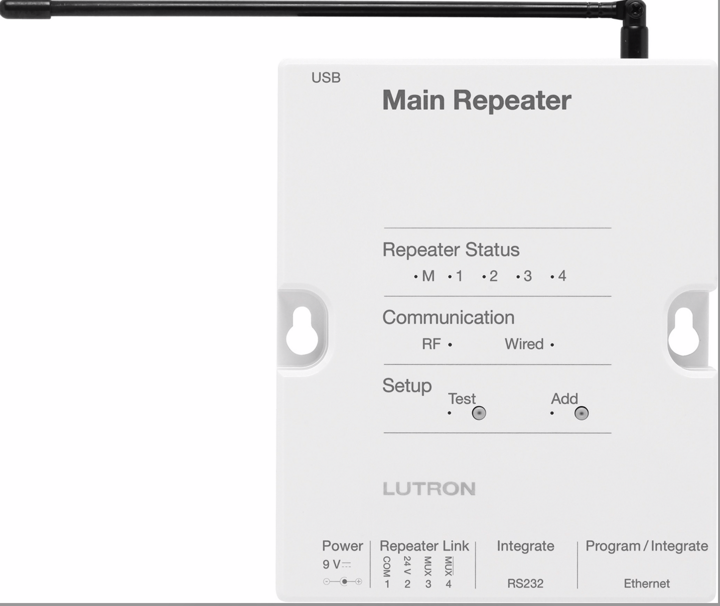 Lutron Radio RA 2 Main Repeater RR-MAIN-REP-WH