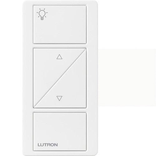 Lutron PJ2-2BRL-TSW-L01 LED Lutron Pico Wireless Control - 2-Button with Raise/Lower Snow White Finish