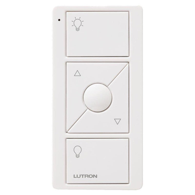 Lutron PJ2-3BRL-TSW-L01 LED Lutron Pico Wireless Control 3-Button with Raise/Lower Snow White Finish