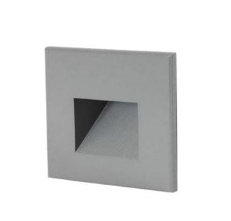 Core Lighting ST150-30K-SI-24V LED Recessed Luminaire, Step Light Color Temperature 3000K Voltage 24V Silver Finish