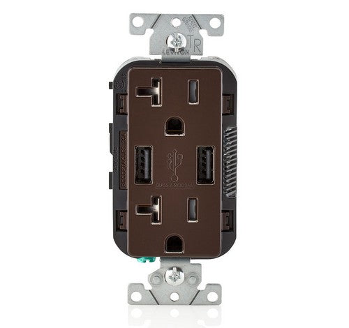 Leviton usb deals outlet