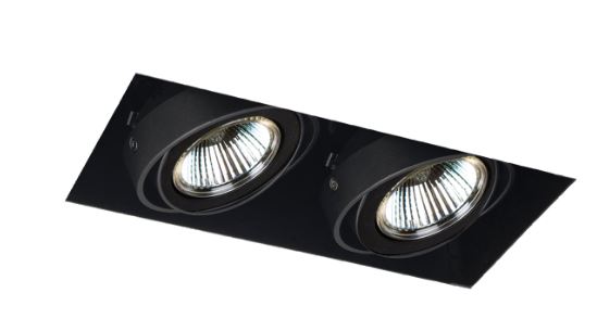 Jordbær indre Fugtig Eurofase Lighting TE212TR-01 LED 100W Trimless Multiple Halogen Recessed  Light Black/Black Finish | BuyRite Electric