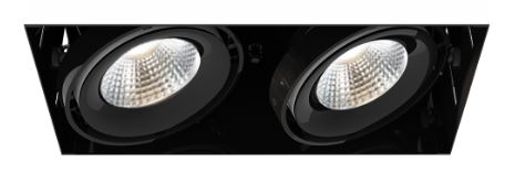 Eurofase Lighting TE222LED-30-4-01 LED 52W Trimless Multiple Recessed Light Black Finish