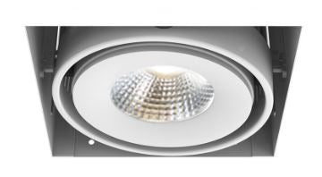 Eurofase Lighting TE611LED-30-4-02 LED 15W Square Trimless Multiple Recessed Light White Finish