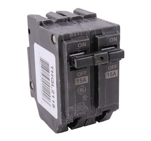 GE THQL2115 15 Amp Single-pole GF Feeder Plug-in Circuit Breakers - BuyRite Electric