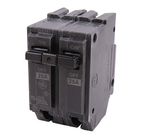 GE THQL2125 25 Amp Two-pole Feeder Plug-in Circuit Breakers 10K IC - BuyRite Electric