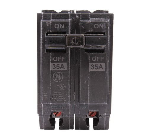 GE THQL2135 35 Amp Two-pole Feeder Plug-in Circuit Breakers 10K IC 120/240V - BuyRite Electric