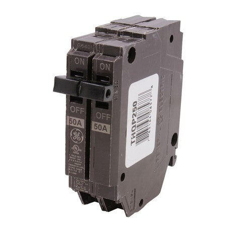 GE THQP250 50 Amp Two-pole Feeder Plug-in Circuit Breakers 10K IC - BuyRite Electric