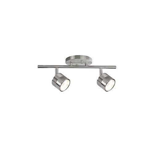 Kuzco Lighting TR10015-XX Modern LED Single Fixed Brushed Nickel Track Fixture - BuyRite Electric