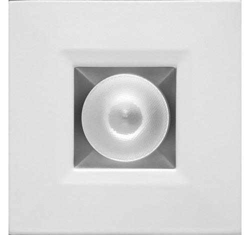 ELCO Lighting RM11H Oak System Trims Square Shape Haze with White Finish