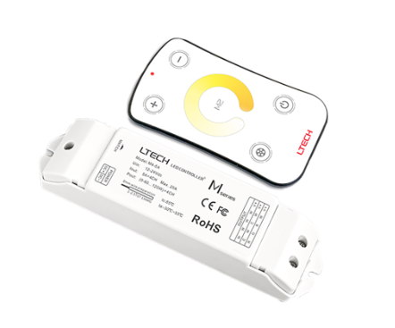 Westgate Lighting ULR-M4-M4-3A L-Tech RGBW Tuning Ribbon Light Controller With Remote